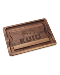 Front of KUIU Engraved Walnut Cutting Board in Wood