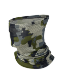 Front of ULTRA Merino 145 Neck Gaiter in Verde Camouflage
