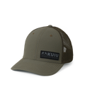 Front of KUIU Cordura Trucker Hat in Ash Brown