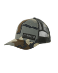Front of KUIU CORDURA Trucker Hat in Vias Camouflage