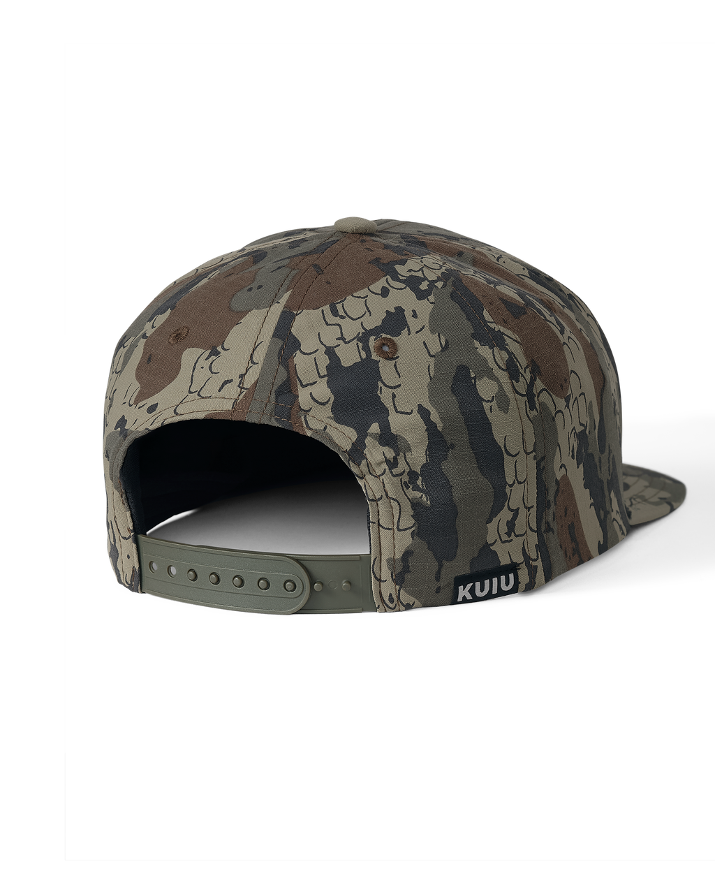 Back of KUIU CORDURA® Hat in Veros Camouflage