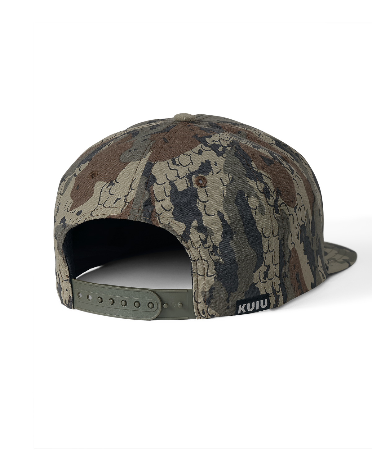 Back of KUIU CORDURA® Hat in Veros Camouflage