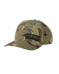 Front of KUIU CORDURA Trucker Hat in Valo Camouflage