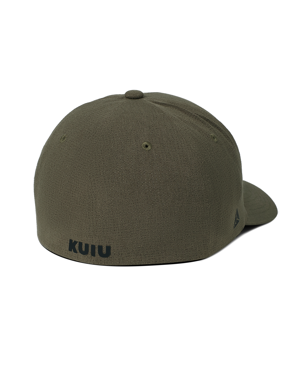 Back of PRO Airmesh Flexfit Hat in Ash Brown