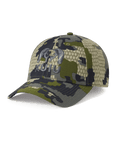 Front of PRO CORDURA Hat in Verde Camouflage