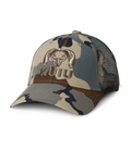 Front of PRO Mesh Back CORDURA® Hat in Vias Camouflage