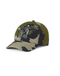 Front of Youth ICON CORDURA Hat in Verde Camouflage