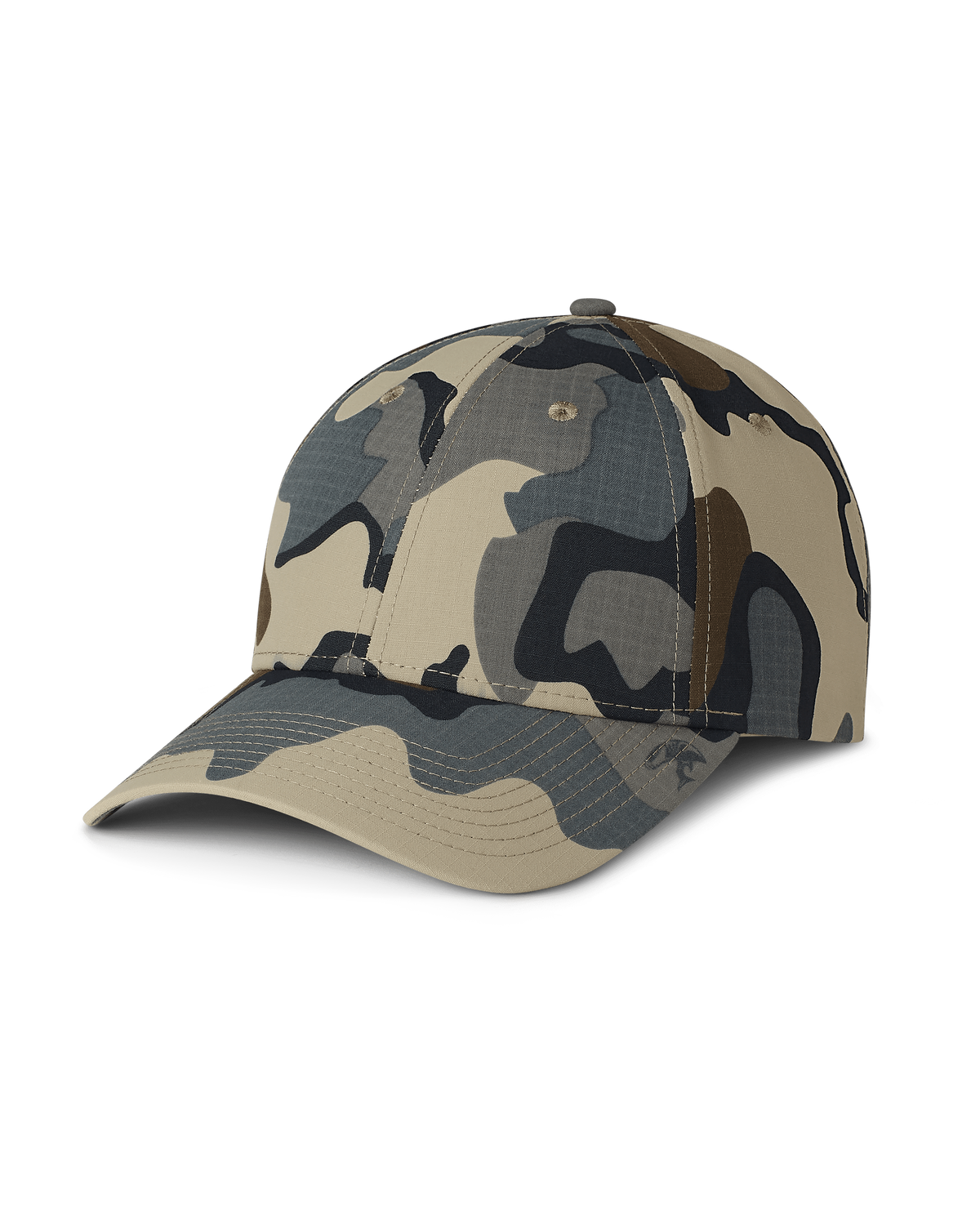 Front of Blank PRO CORDURA® Hat in Vias Camouflage