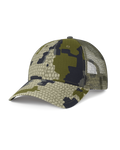 Front of Blank PRO Mesh Back CORDURA® Hat in Verde Camouflage