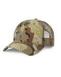 Front of Blank PRO Mesh Back CORDURA® Hat in Valo Camouflage