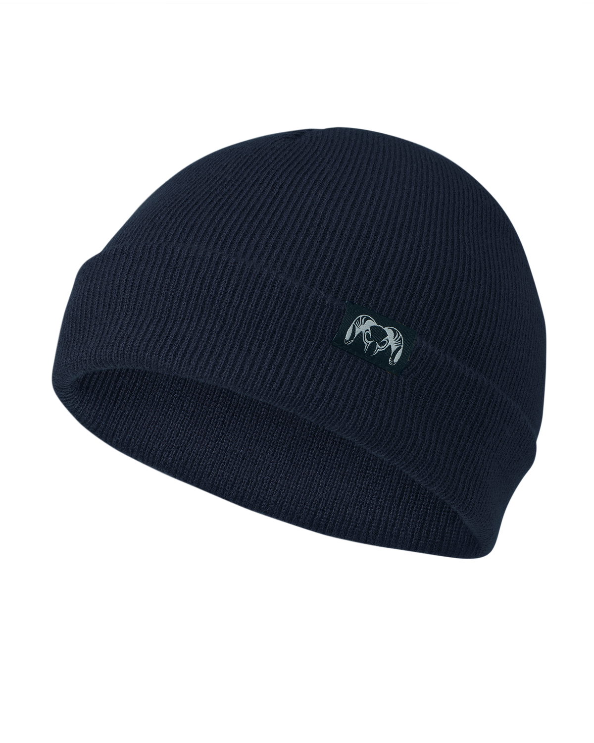 Front of KUIU Beanie in Navy Blue