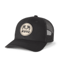 Front of KUIU Circle Patch Hat in Black