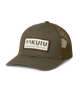 KUIU Woven Logo Patch Hat in Olive Green