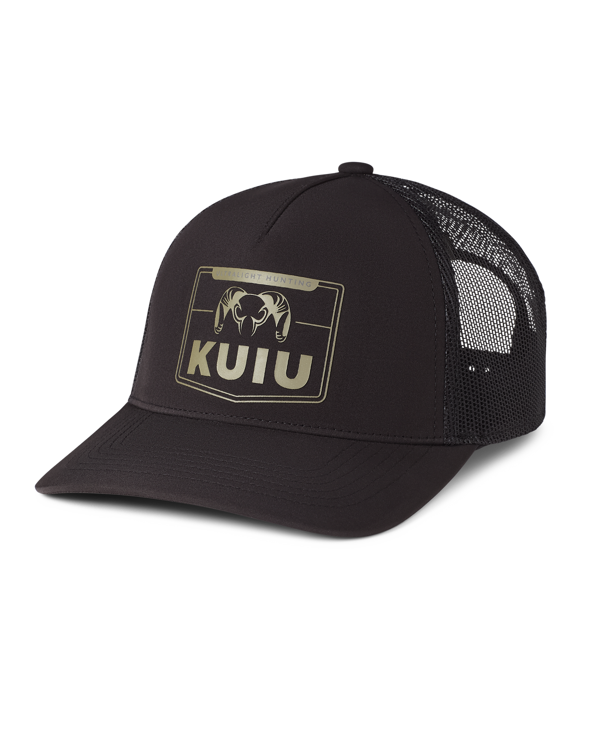 Front of KUIU Logo Sign Hat in Black