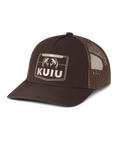 Front of KUIU Logo Sign Hat in Brown