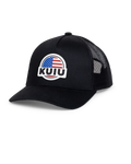 Front of KUIU Flag Patch Hat in Black