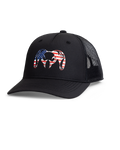 Front of KUIU Patriotic Ram Hat in Black