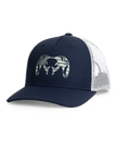 Front of KUIU Patriotic Ram Hat in Navy Blue