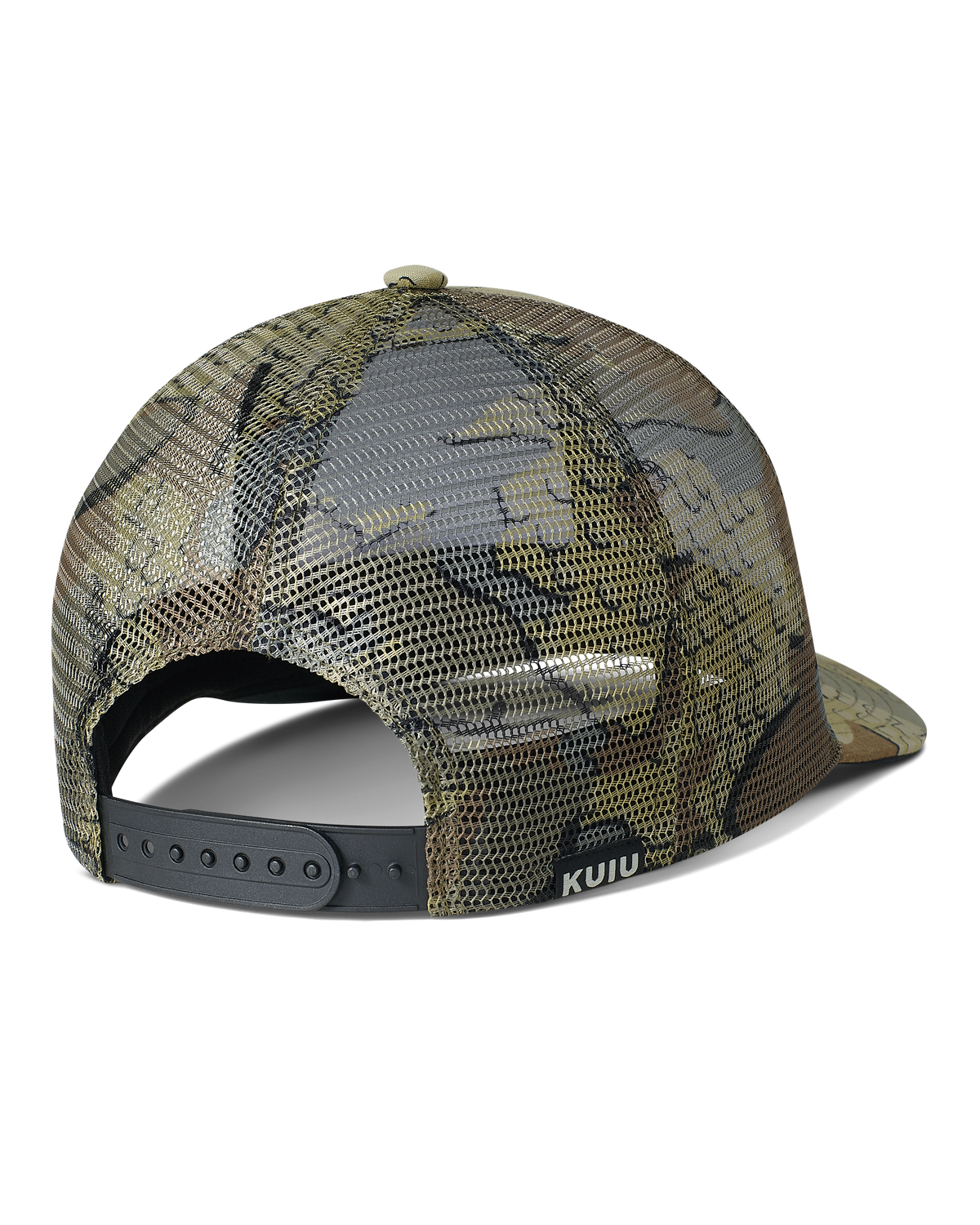 Blank KUIU CORDURA® Trucker Hat with KUIU label in Valo Camouflage