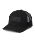 Front of KUIU Topo Patch Hat in Black/Black