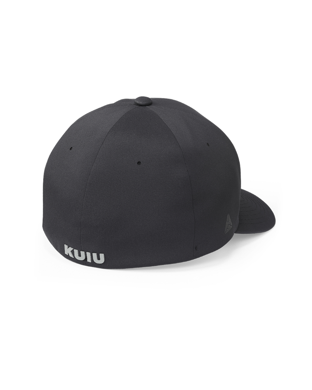 Back of Flexfit Delta Cap in Black