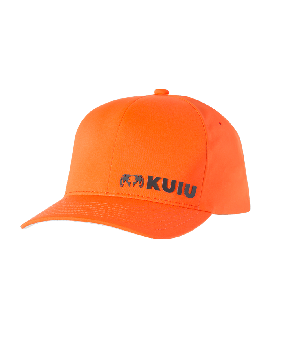 Front of Flexfit Delta Cap in Orange