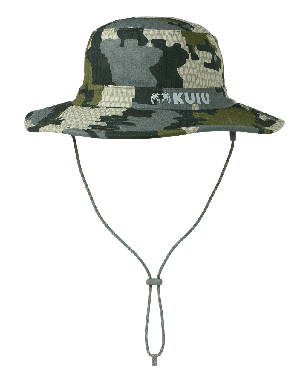 Front of Gila PRO Airmesh Boonie Hat in Verde Camouflage