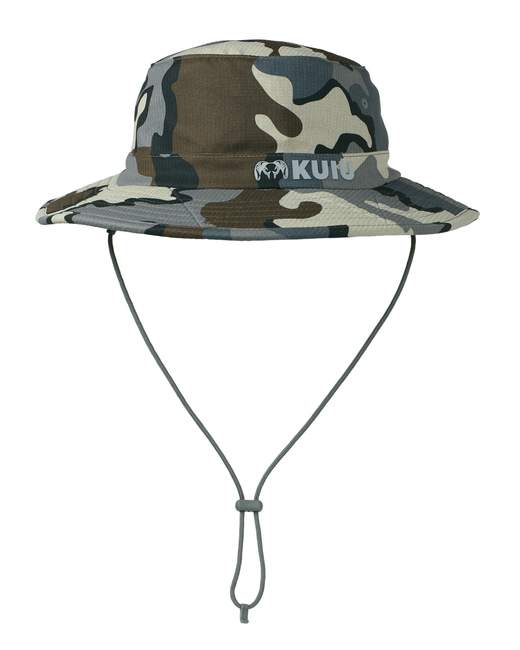 Front of Gila PRO Airmesh Boonie Hat in Vias Camouflage