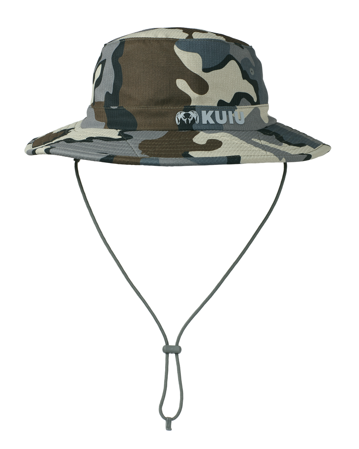 Front of Gila PRO Airmesh Boonie Hat in Vias Camouflage