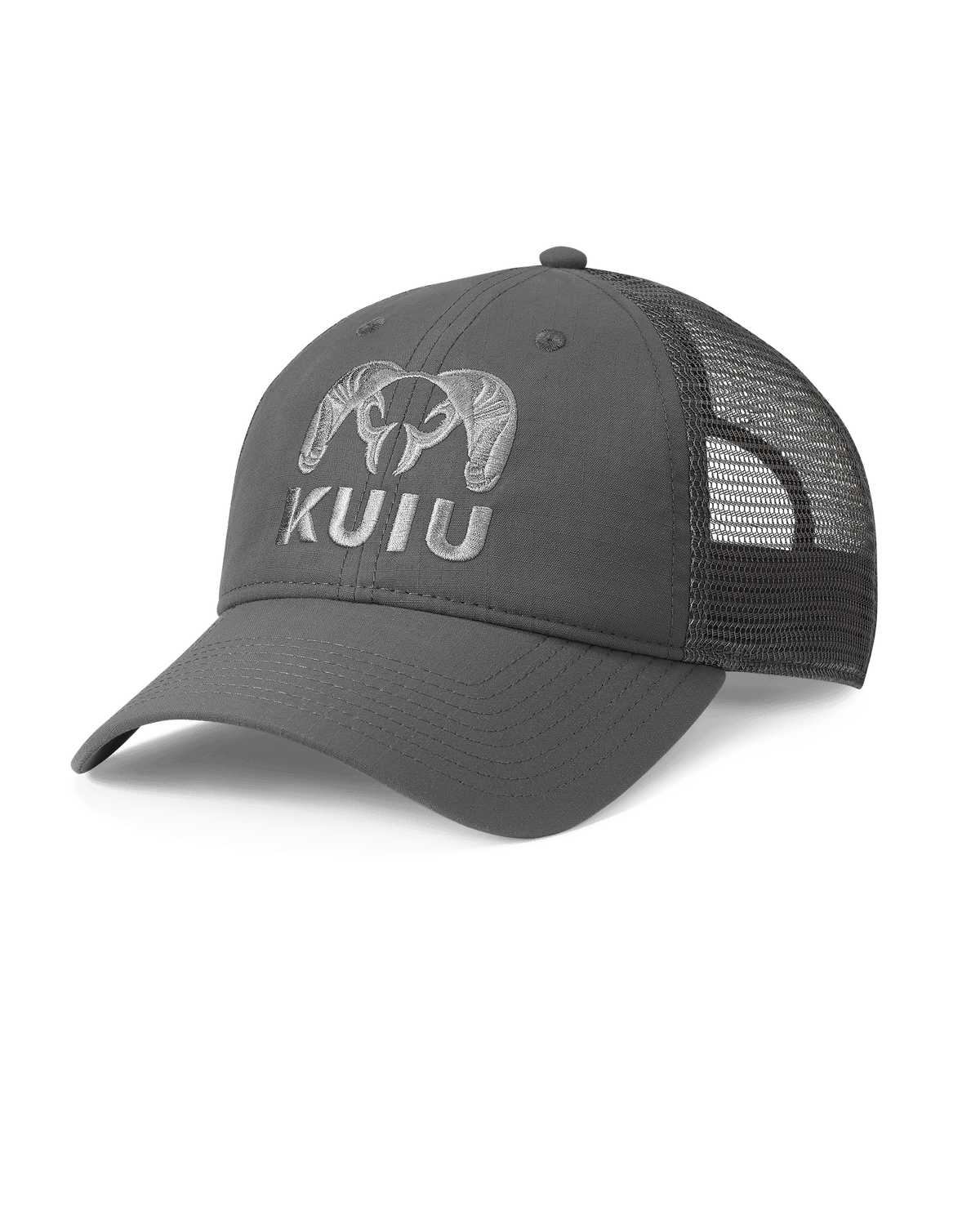 Front of ICON Mesh Back CORDURA Hat in Gunmetal
