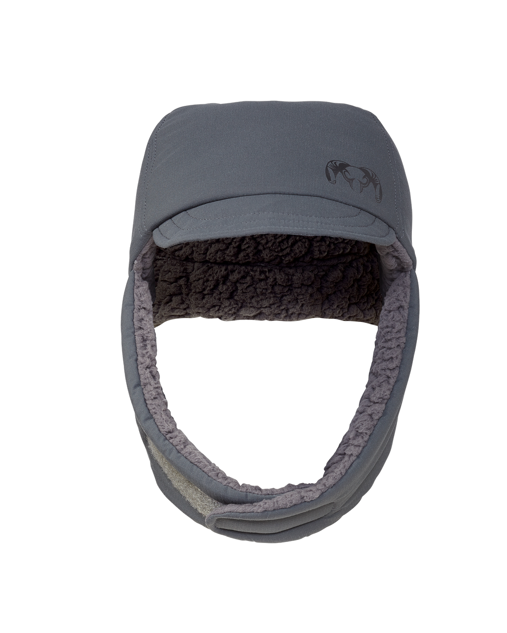 Front of Kenai Hat in Gunmetal Grey Color