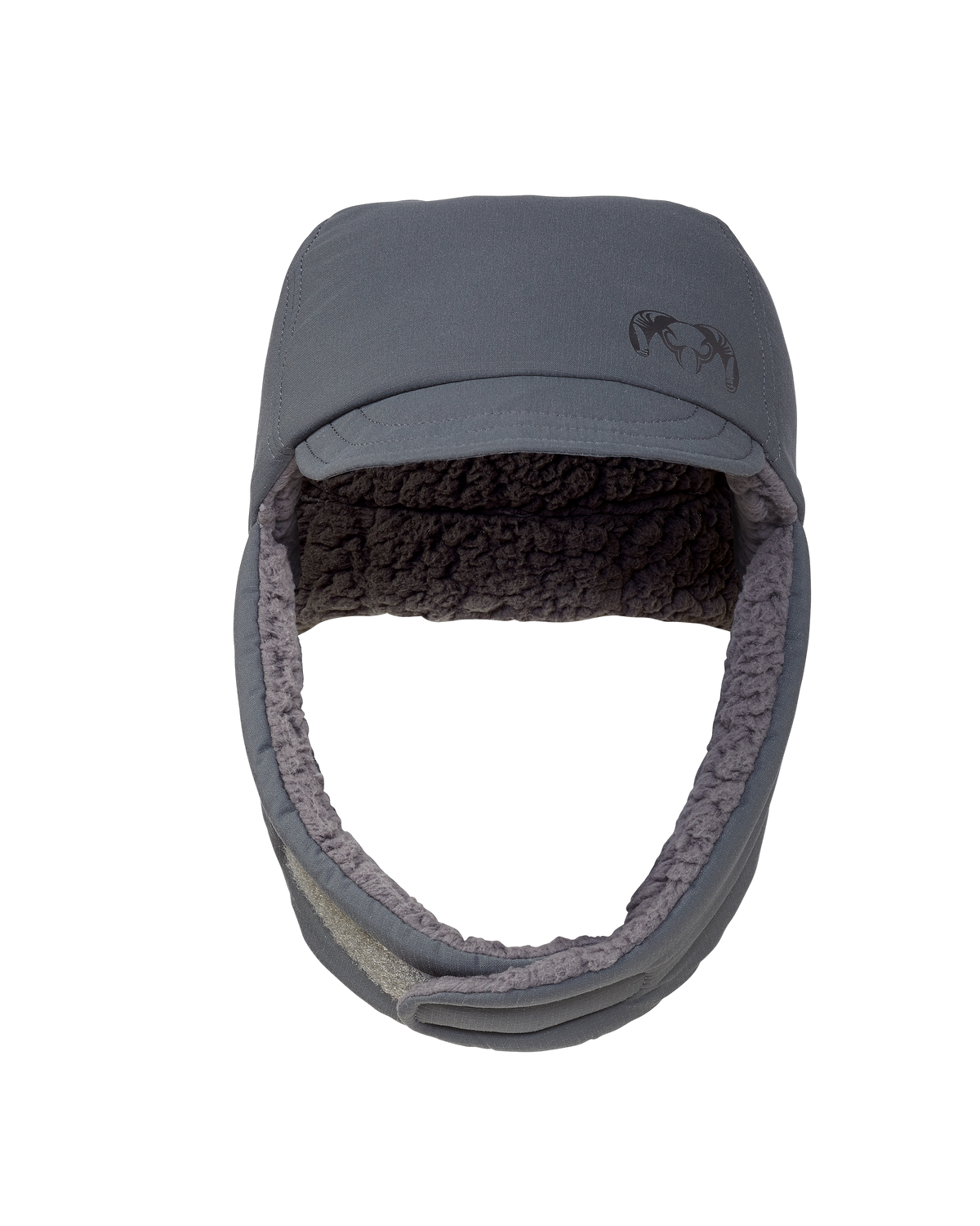 Front of Kenai Hat in Gunmetal Grey Color
