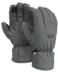 Front and Back of Kenai Packable Glove in Gunmetal Grey Color