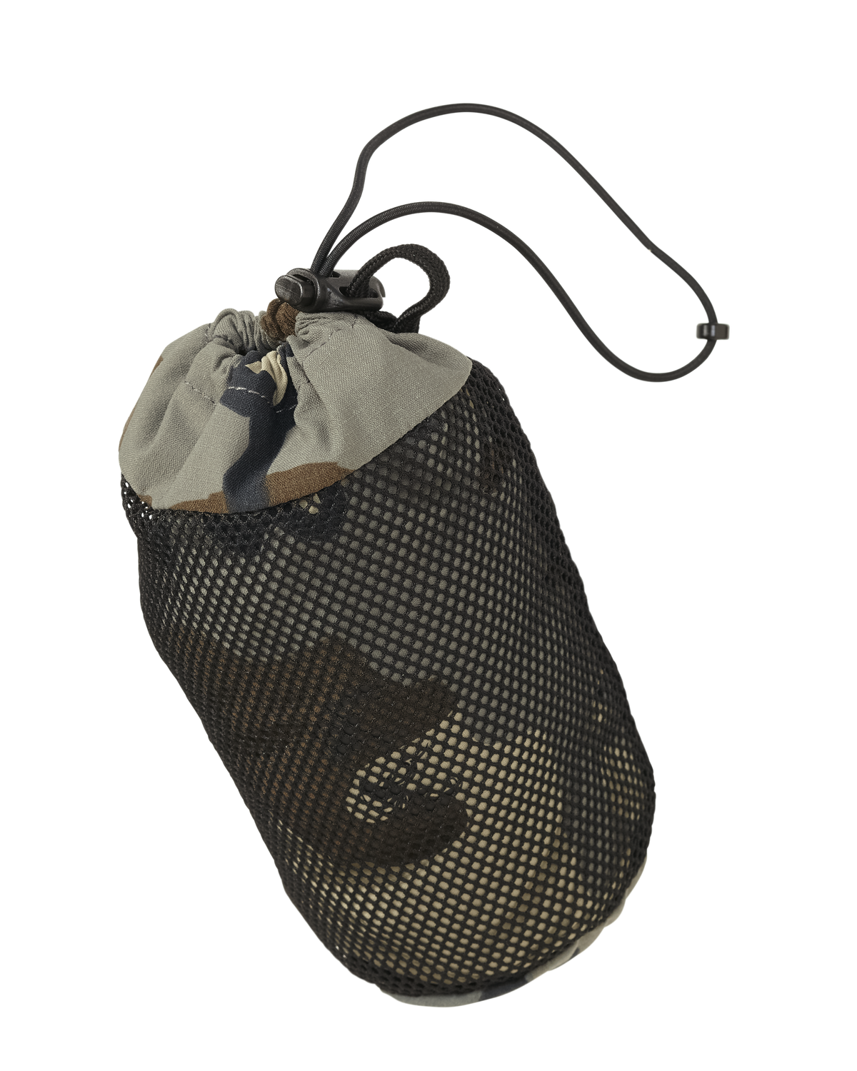 Front of Kenai Packable Glove in Vias Camouflage Stored in Stuff Sack