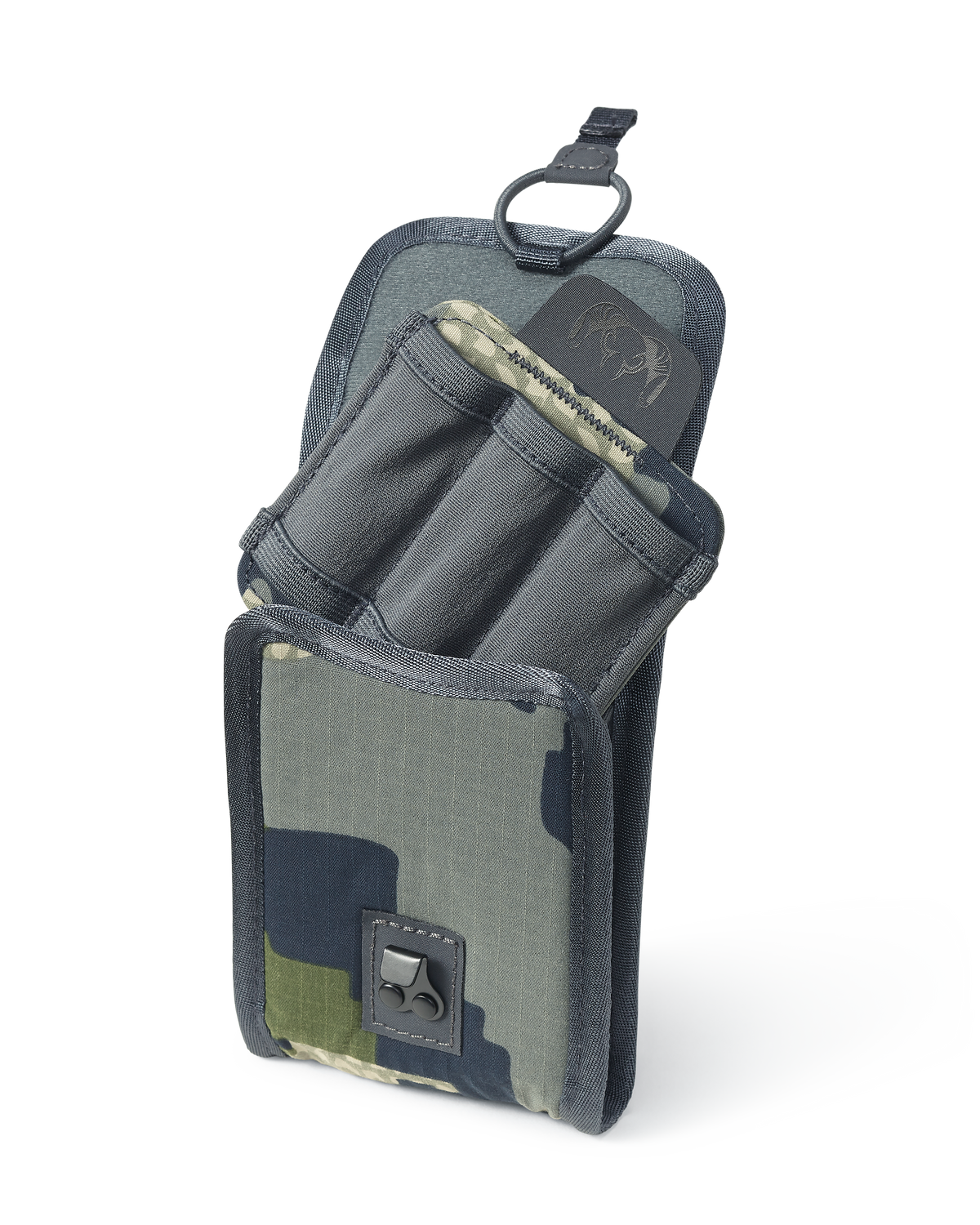 Removable Shell Holder displaying inside the Rangefinder Holder in Verde Camouflage