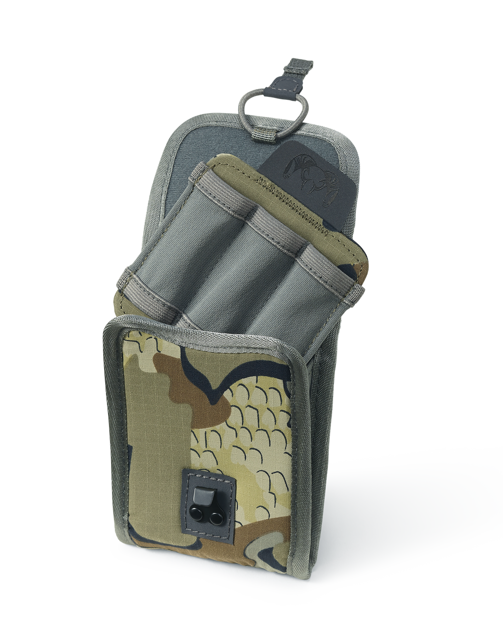 Removable Shell Holder displaying inside the Rangefinder Holder in Valo Camouflage
