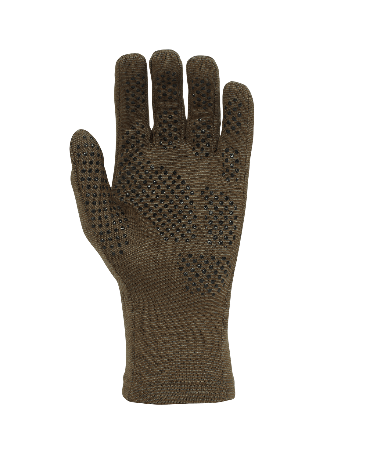 Palm of ULTRA Merino 210 Glove in Ash Brown
