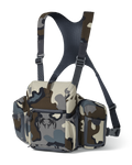 Front of PRO Chest Pack in Vias Camouflage