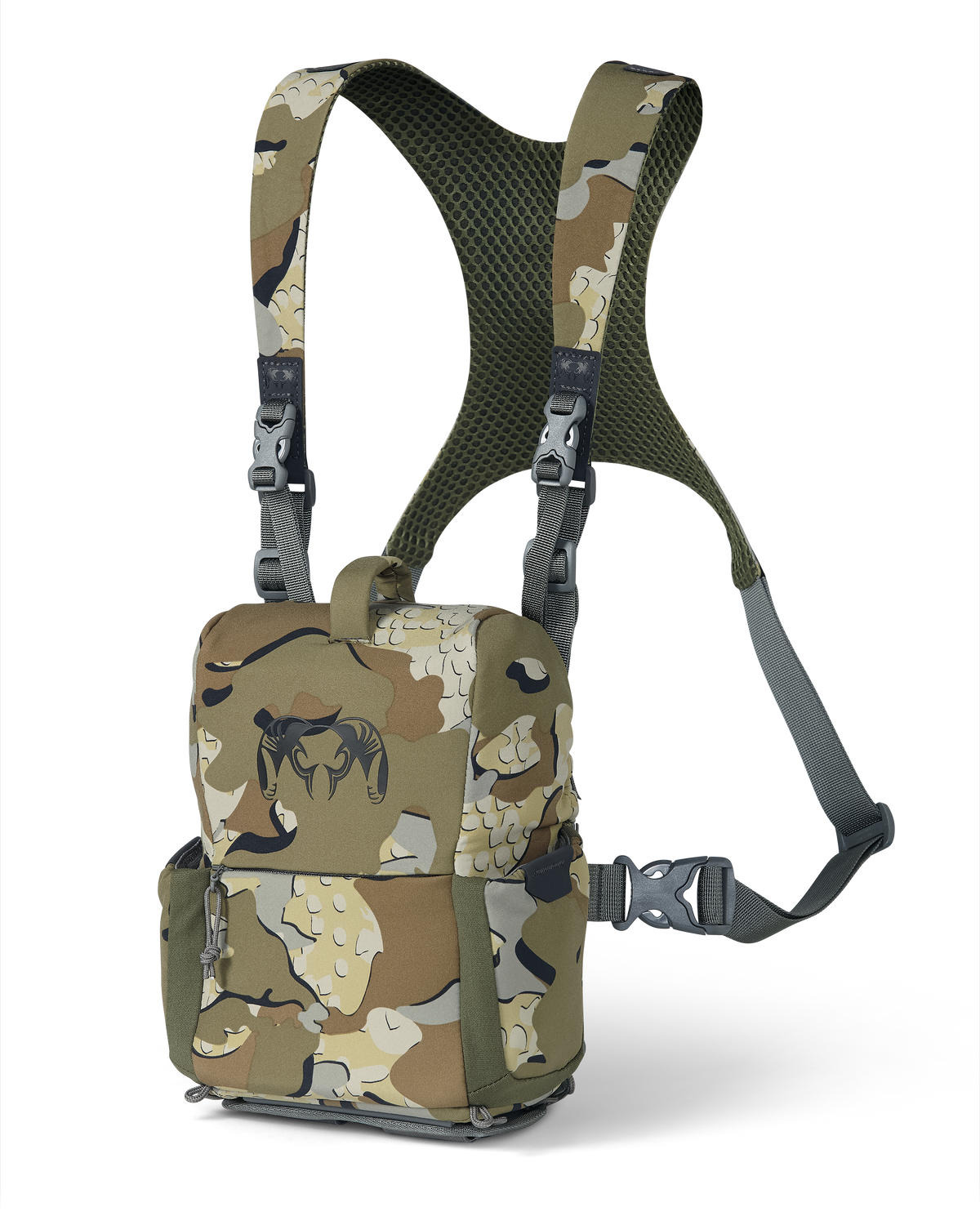 Front of PRO G3 Bino Harness in Valo Camouflage