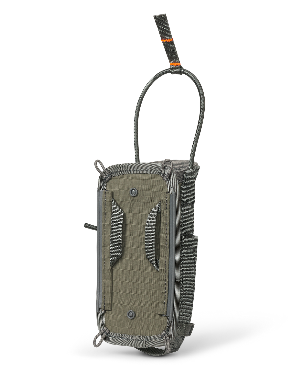 Back of PRO G3 Bear Spray Holder in Ash Brown