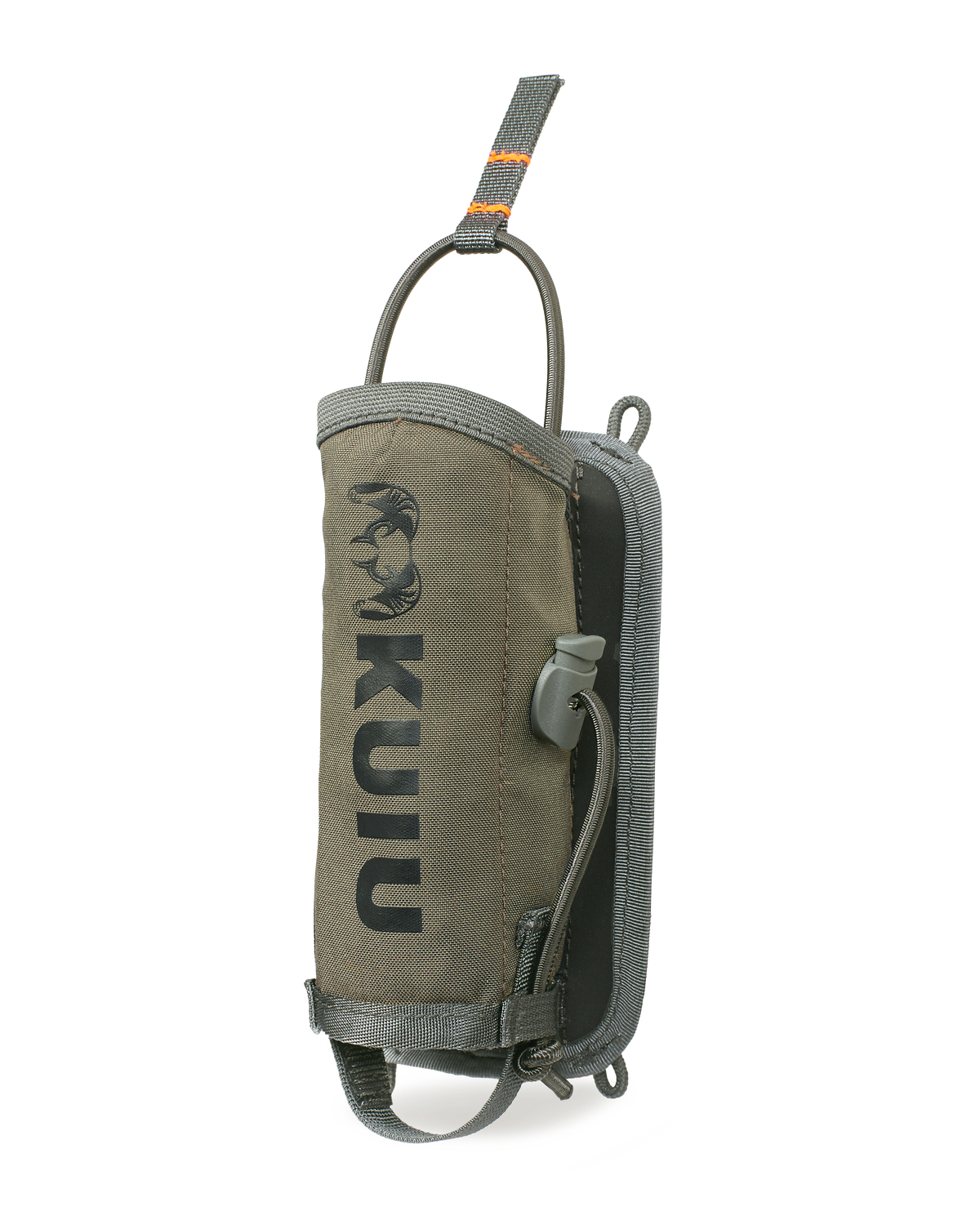 Front of PRO G3 Bear Spray Holder in Ash Brown