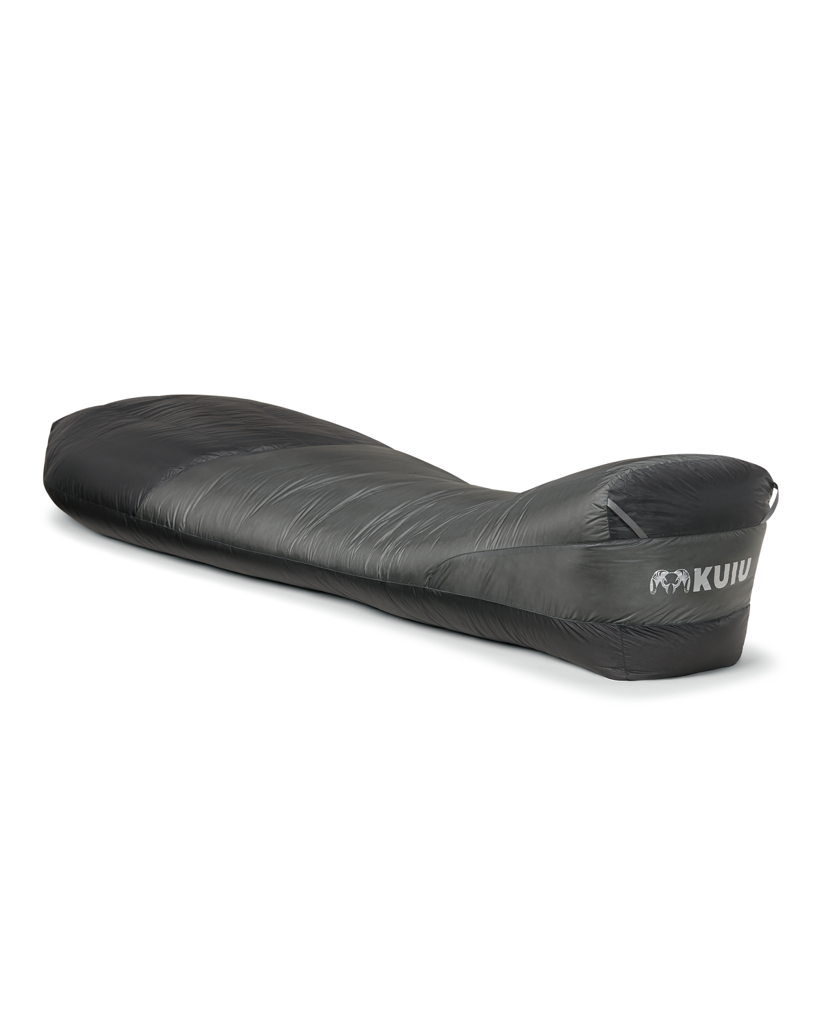 The shaped footbox of the Super Down Altai 15 degree Sleeping bag