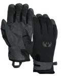 Front and Back of Guide X Gloves in Black
