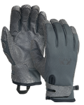 Front and Back of Guide X Glove in Gunmetal Grey Color