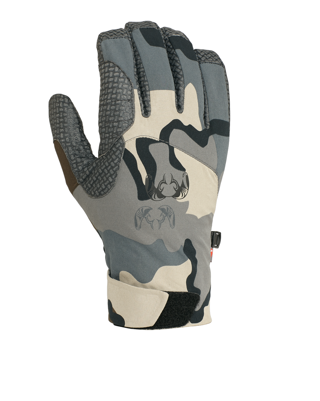Back of Yukon Pro Glove in Vias Camouflage