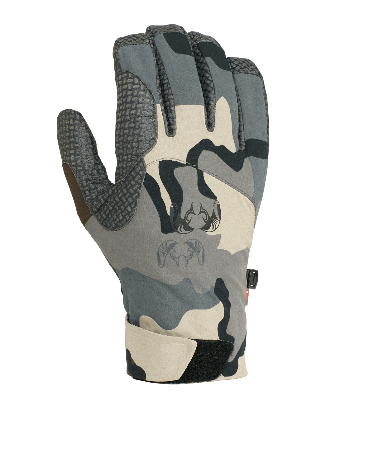 Back of Yukon Pro Glove in Vias Camouflage