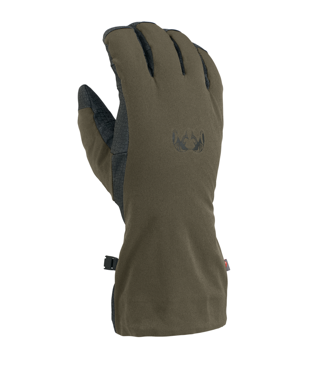 Back of Northstar Glove in Ash Brown Color