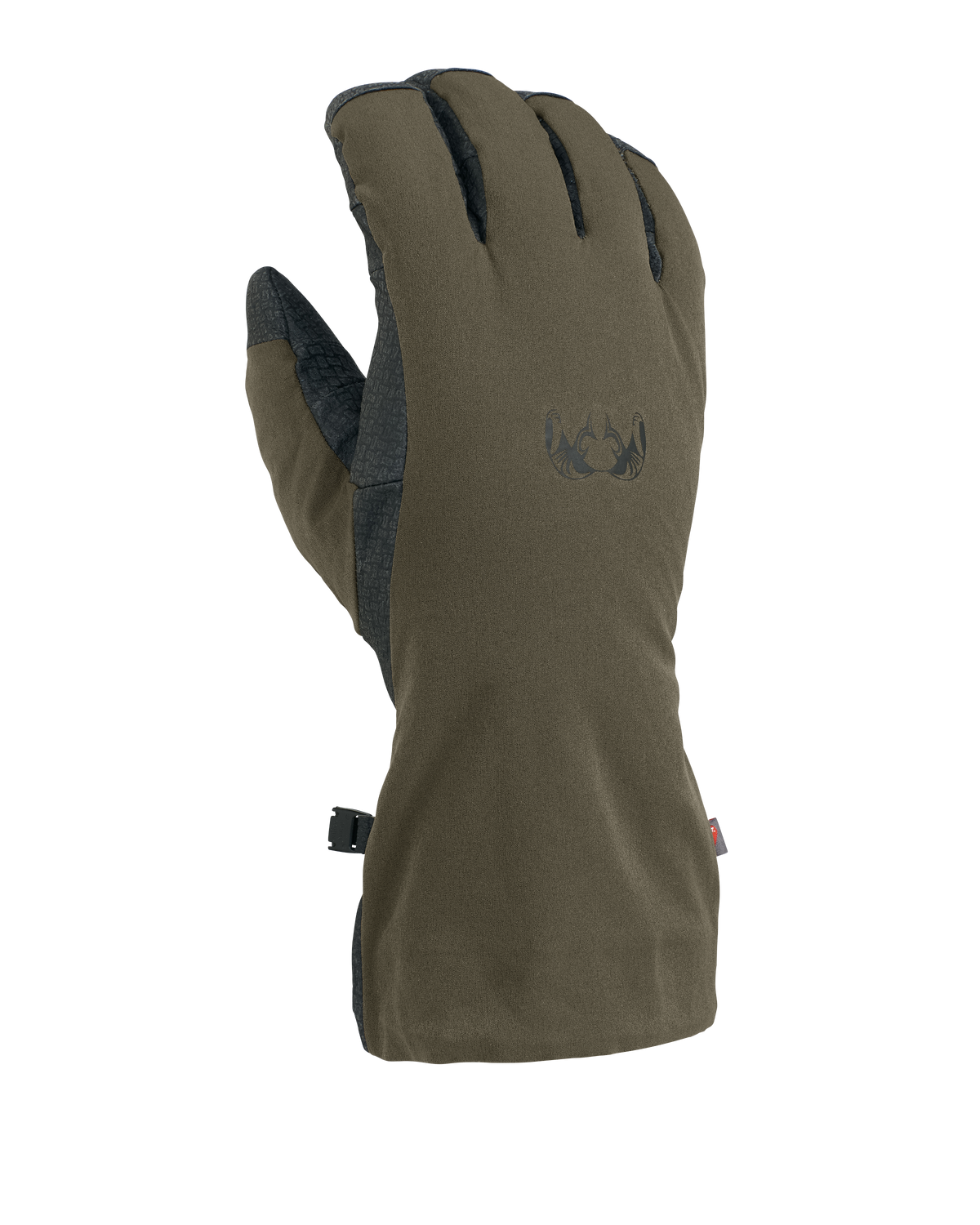 Back of Northstar Glove in Ash Brown Color