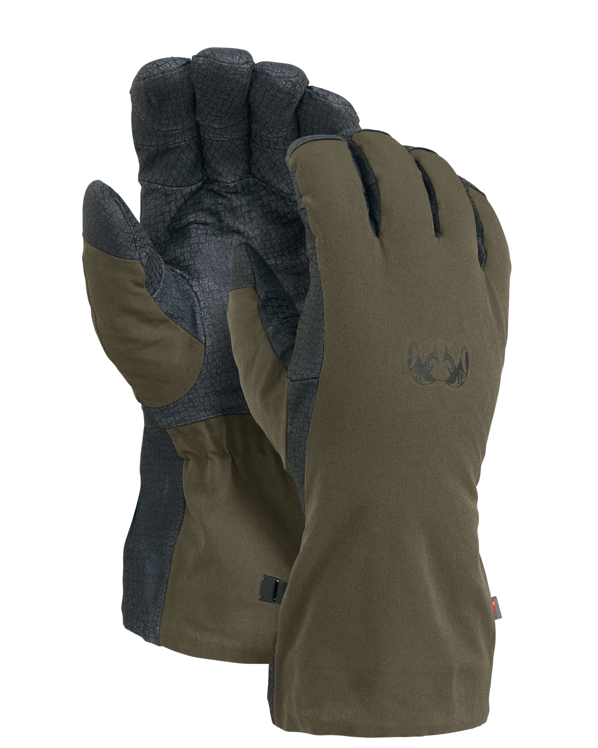 Front and Back of Northstar Glove in Ash Brown Color