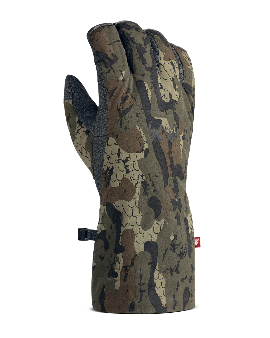 Back of Northstar Glove in Veros Camouflage